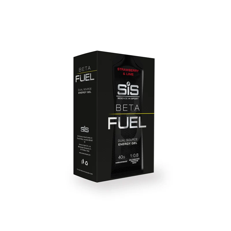 SIS BETA Fuel Energiegel 6x60ml Erdbeere/Limette