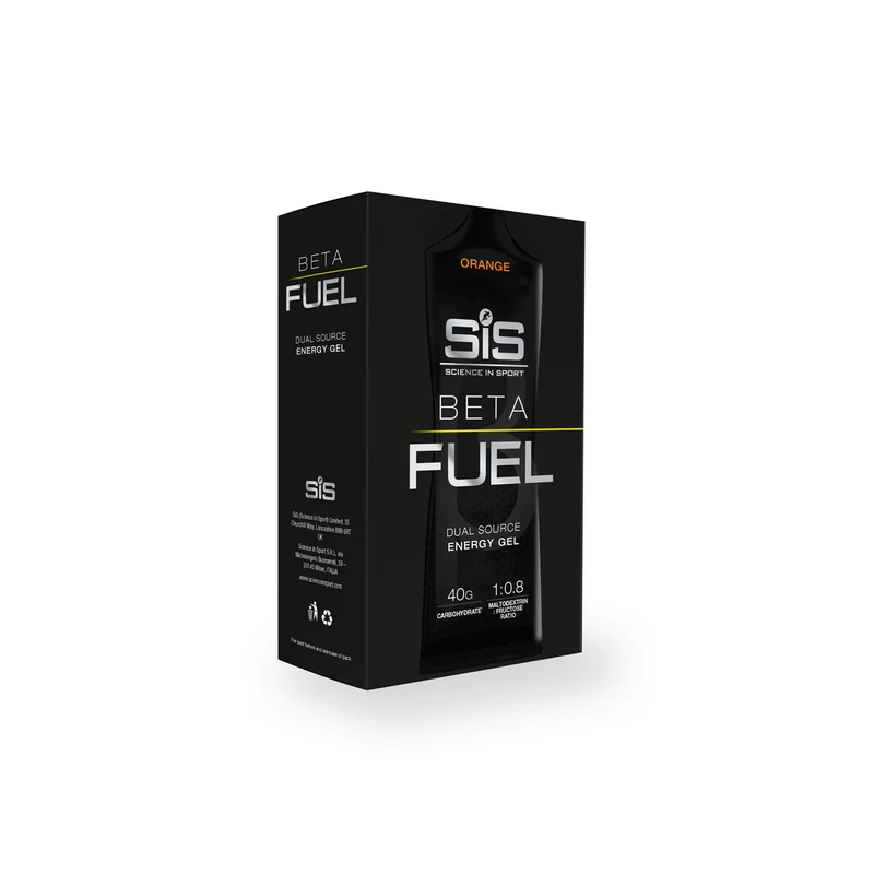 SIS BETA Fuel Energiegel 6x60ml Orange