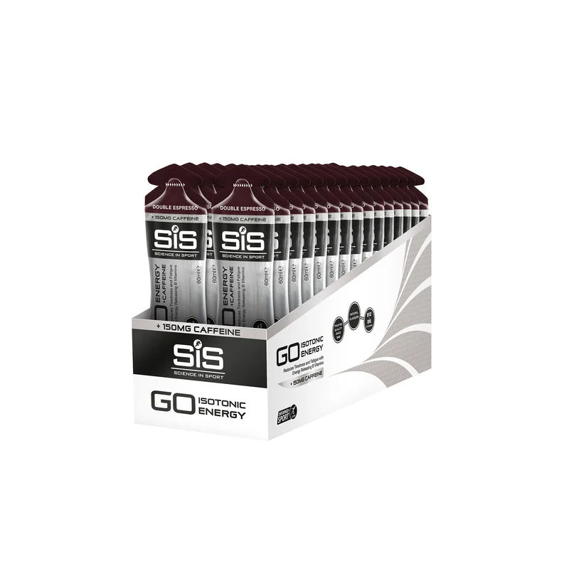 SIS GO Energiegel/Doppeltes Koffein 60ml Doppelter Espresso/Koffein