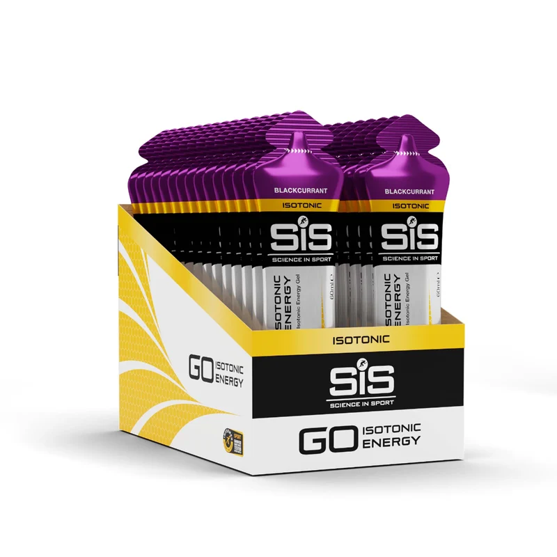 SIS GO Isotonisches Energiegel 60ml Schwarze Johannisbeere
