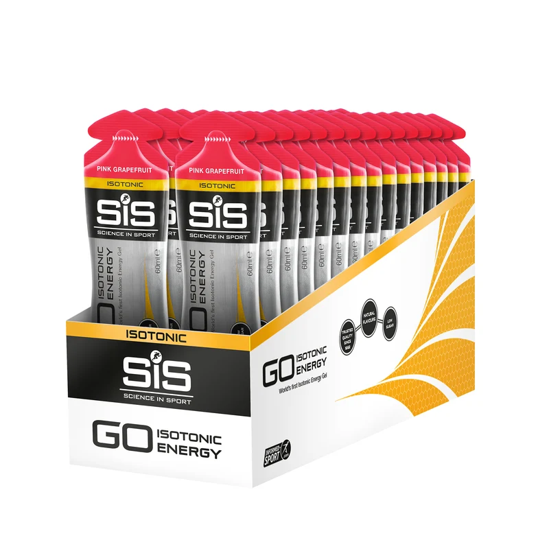 SIS GO Isotonisches Energiegel 60ml Rosa Grapefruit
