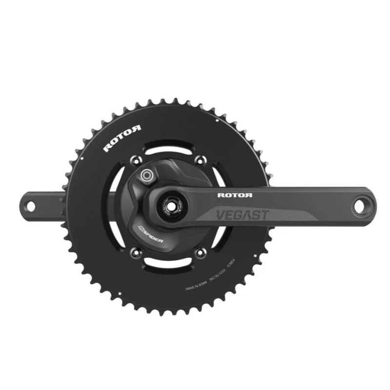 ROTOR INspider Vegast Aero Round Powermeter 170mm 50/34 Zähne