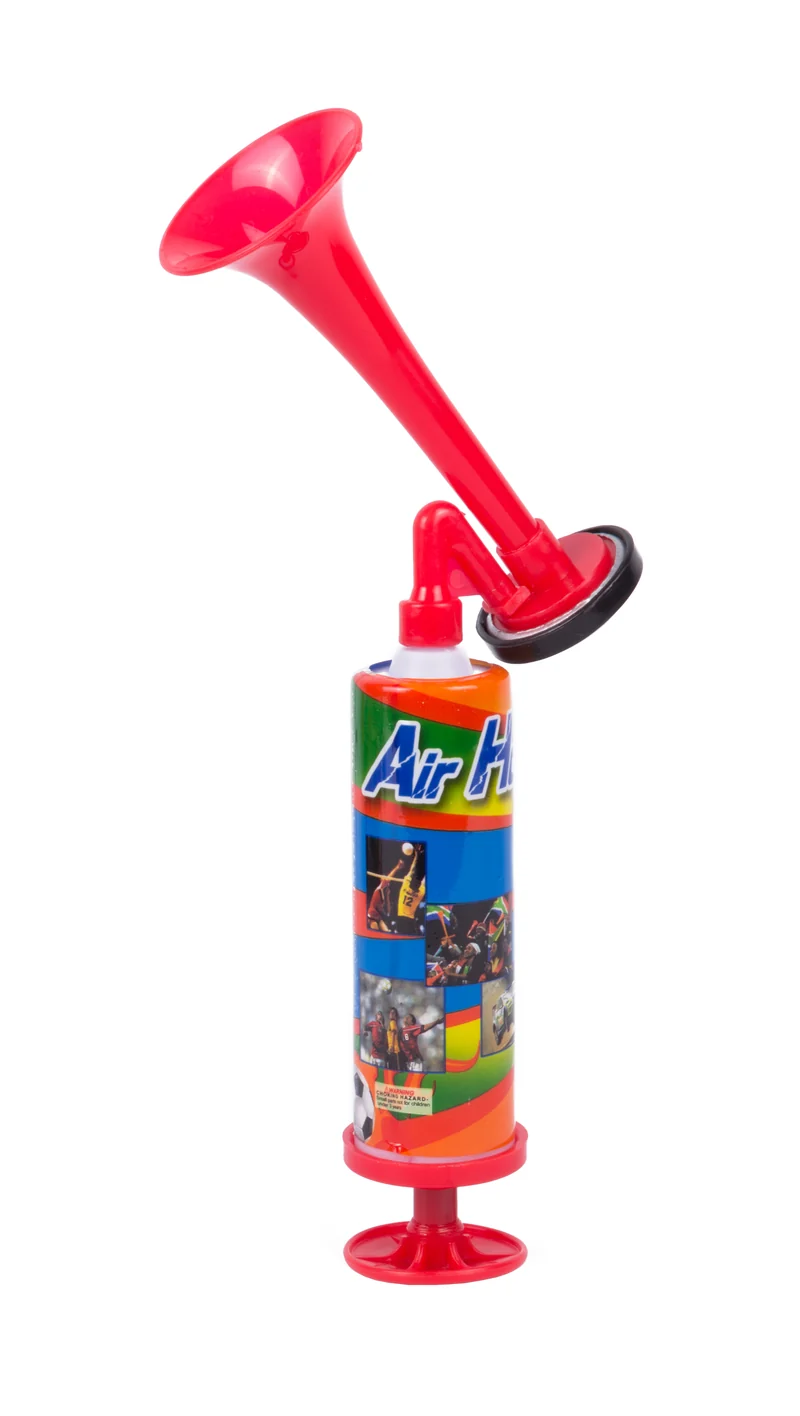 Lufthorn-Set + Mini-Handpumpe – 6 cm, kompakt