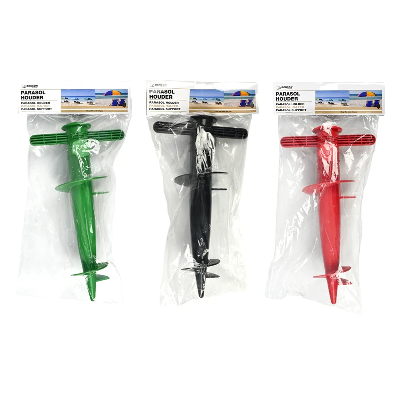 Sonnenschirmhalter-Mix – Material Kunststoff, 30 cm, 2,5 cm