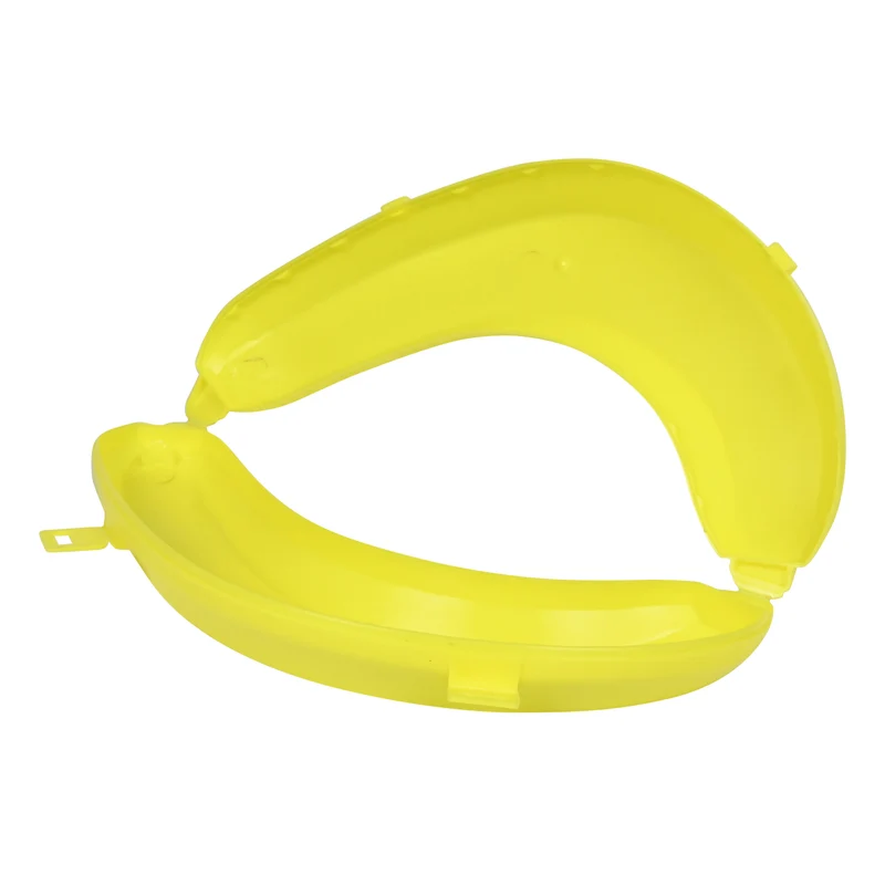 Bananen-Aufbewahrungsbox – Höhe 4,5 cm, Länge 24,5 cm, 4,5 cm, 24,5 cm