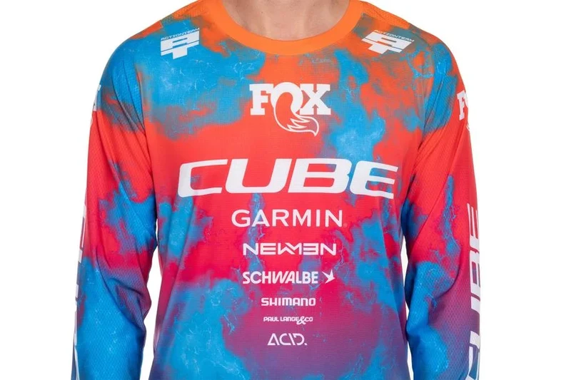 Cube MTB Trikot X Actionteam langarm