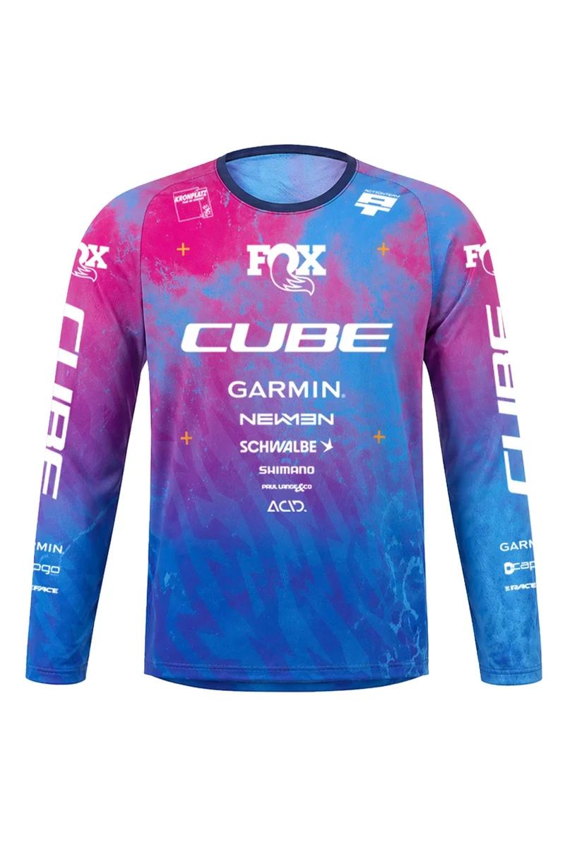 Cube MTB Trikot X Actionteam langarm