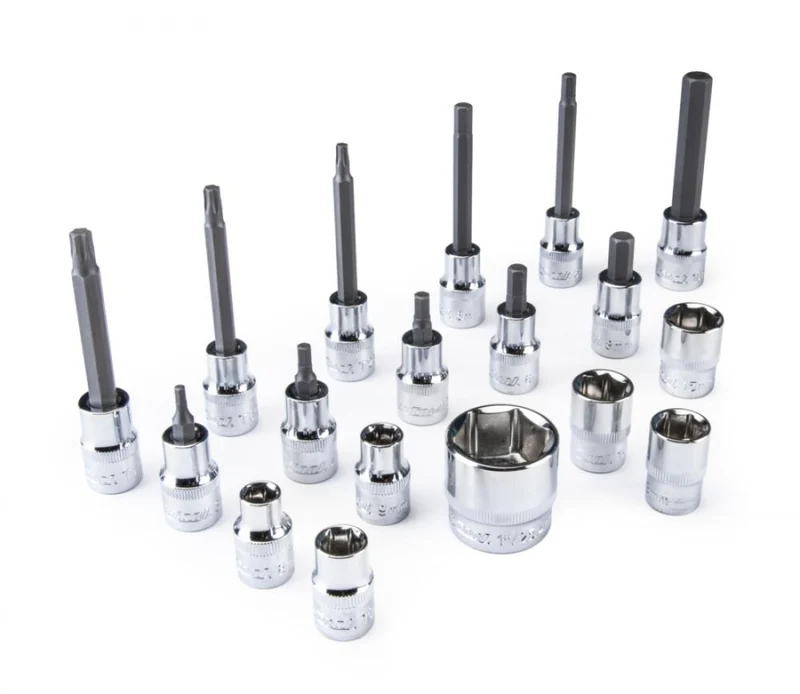 Park Tool SBS-1.3 Steckschlüssel- und Bit-Satz 18-teilig mit 3/8-Zoll-Antrieb