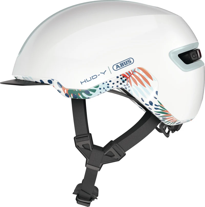 Casque Abus HUD-Y avec feu pour vélo