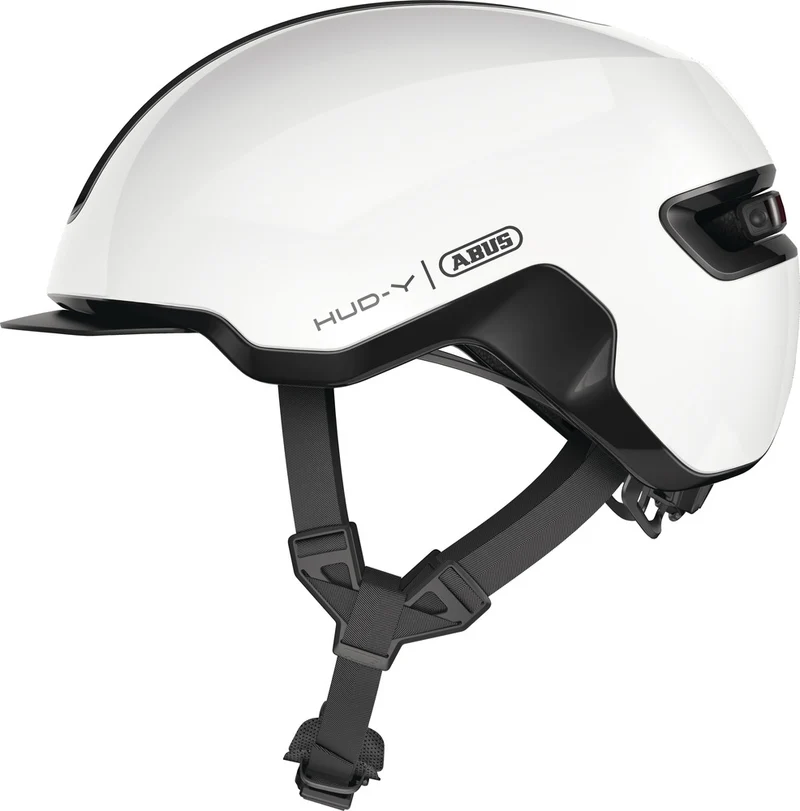 Casque Abus HUD-Y avec feu pour vélo