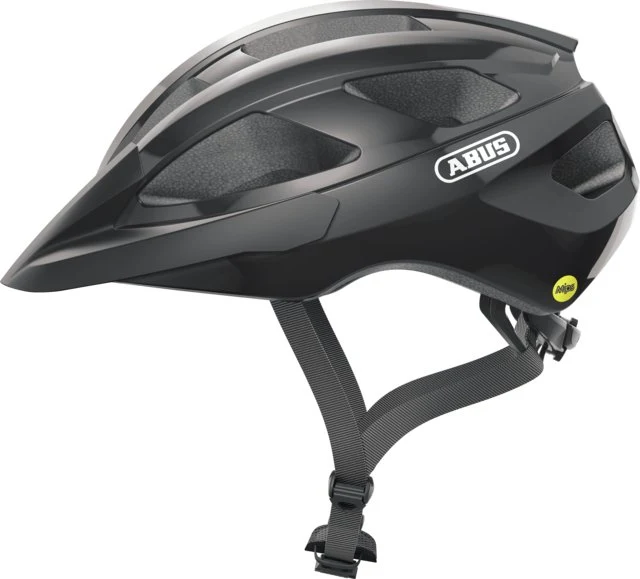 Abus Macator MIPS Rennradhelm Shiny Black