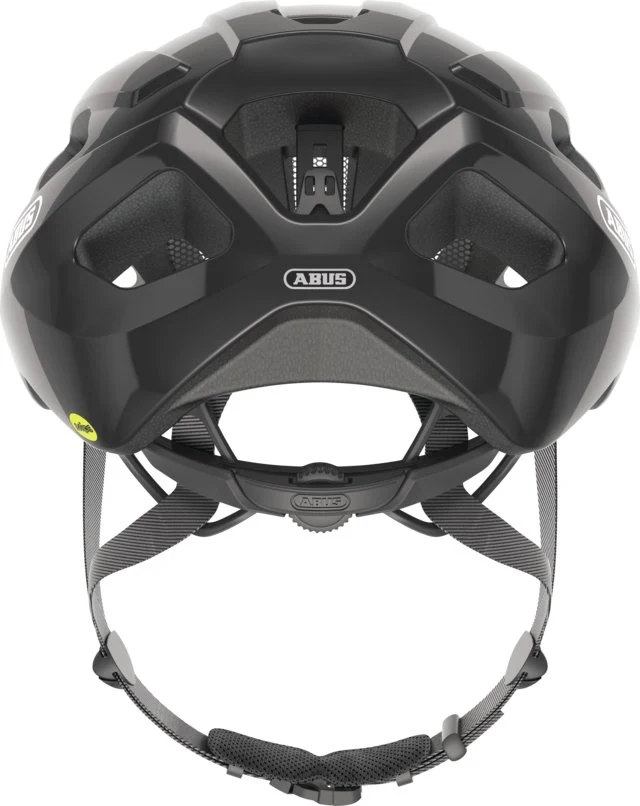 Abus Macator MIPS Rennradhelm Shiny Black