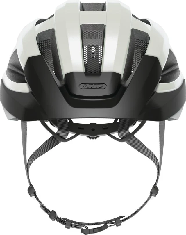 Abus Macator MIPS Rennradhelm Pearl White