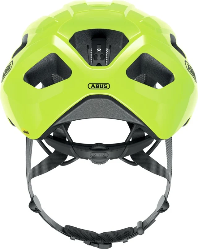 Abus Macator MIPS Rennradhelm Signal Yellow