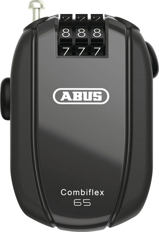 Abus Combiflex StopOver 65 Zahlenschloss Schwarz