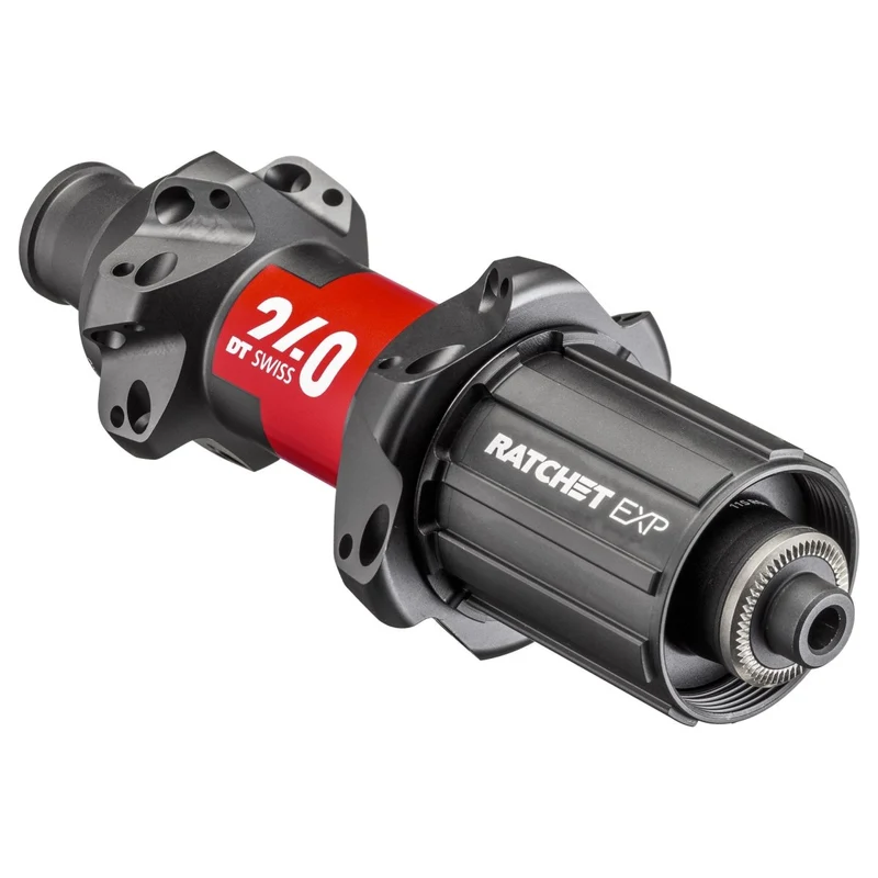 DT Swiss 240 EXP Hinterradnabe 5x130 mm Straightpull non Disc Schnellspanner 24 Loch Shimano HG