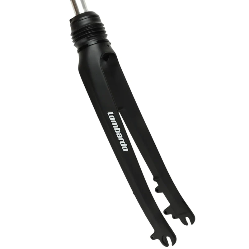 Zoom Lombardo Federgabel Rennrad Disc Schnellspanner 28 Zoll 1 1/8 Zoll Schaft schwarz