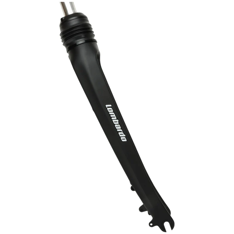 Zoom Lombardo Federgabel Rennrad Disc Schnellspanner 28 Zoll 1 1/8 Zoll Schaft schwarz