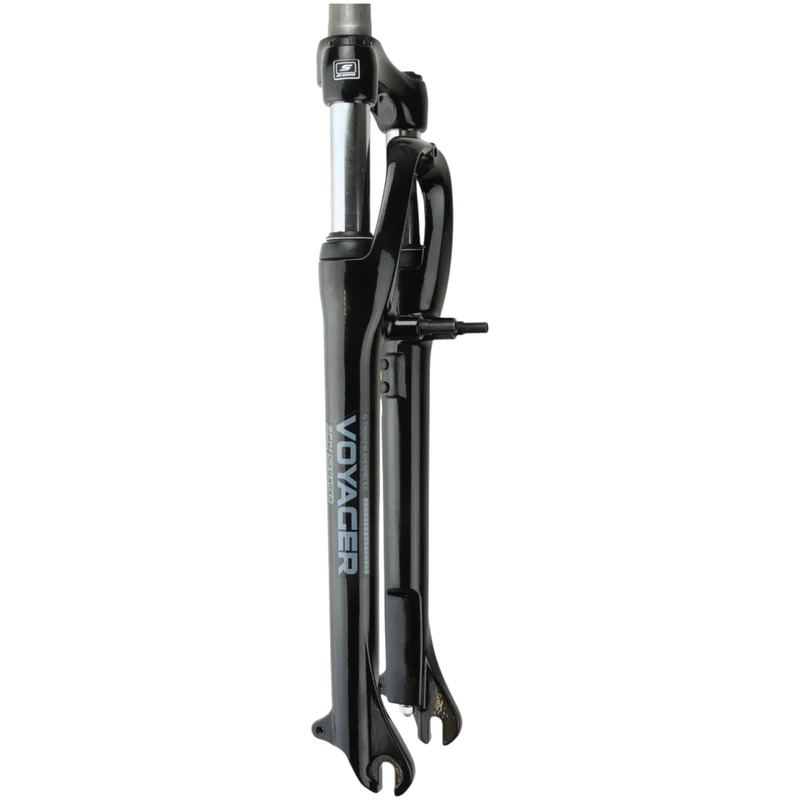 SR Suntour Federgabel SF14 M3010 Voyager Schnellspanner QR 28 Zoll 1 1/8 Zoll Schaft schwarz
