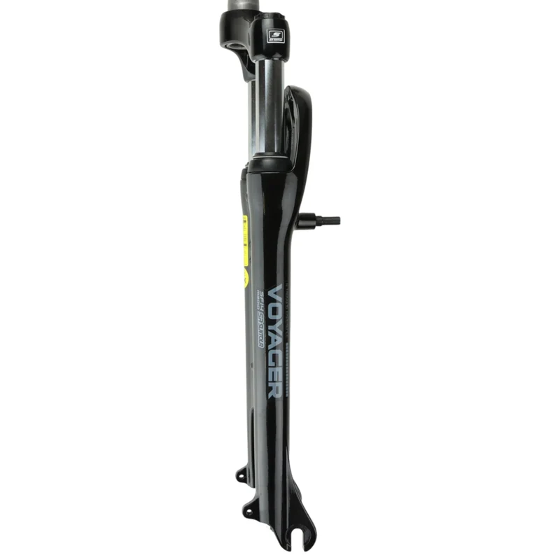 SR Suntour Federgabel SF14 M3010 Voyager Schnellspanner QR 28 Zoll 1 1/8 Zoll Schaft schwarz