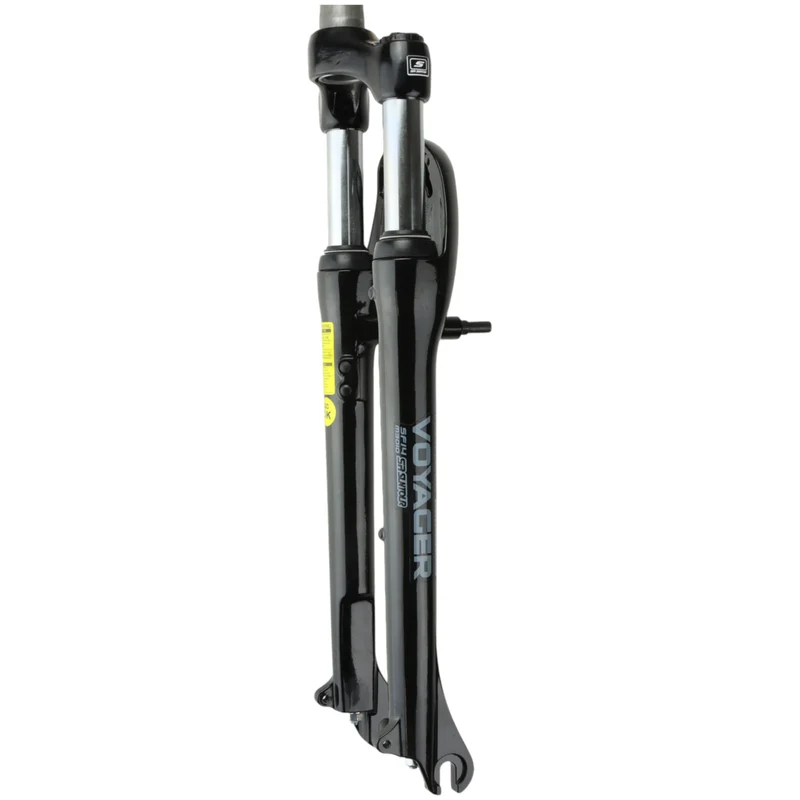 SR Suntour Federgabel SF14 M3010 Voyager Schnellspanner QR 28 Zoll 1 1/8 Zoll Schaft schwarz