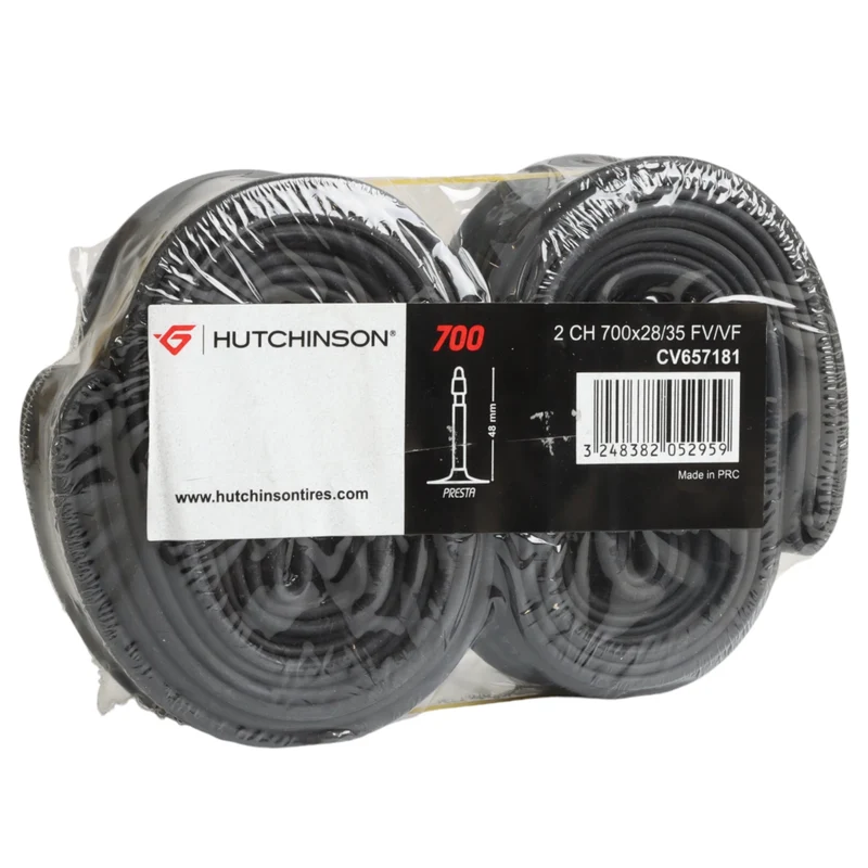 2x Hutchinson Schlauch 700x28/35 Sclaverand Presta Ventil 48 mm