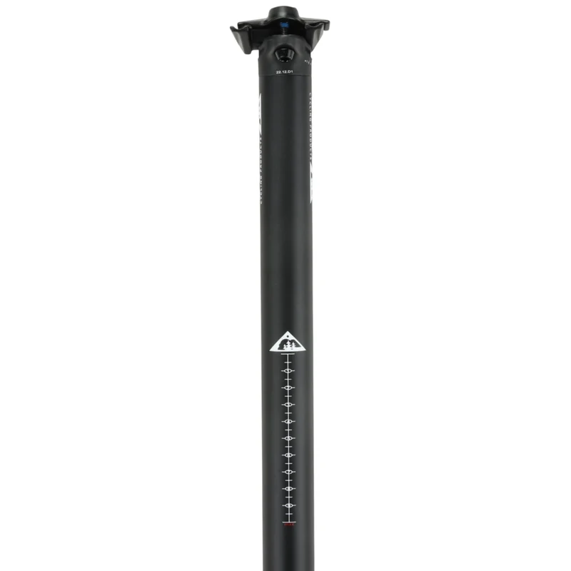 Sattelstütze 31.6 mm 40 cm Aluminium schwarz