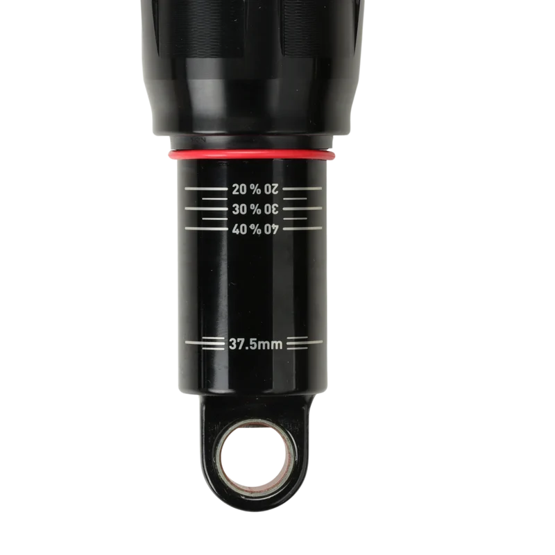 RockShox Dämpfer 165x37.5 mm Deluxe Ultimate RCT Debonair Trunnion