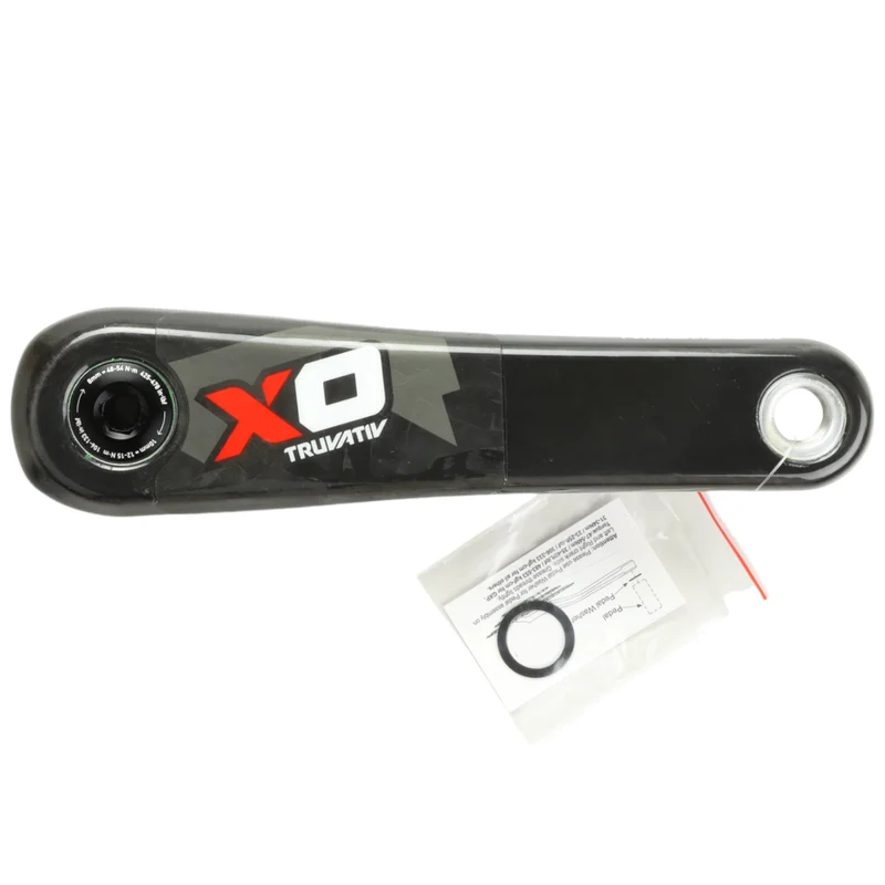 SRAM X0 DH Kurbelarm links GXP 165 mm Carbon schwarz rot