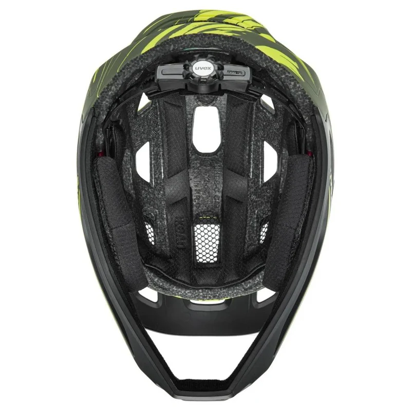 uvex react jr. Fullface Kinder-Fahrradhelm 52-56 cm dark olive matt