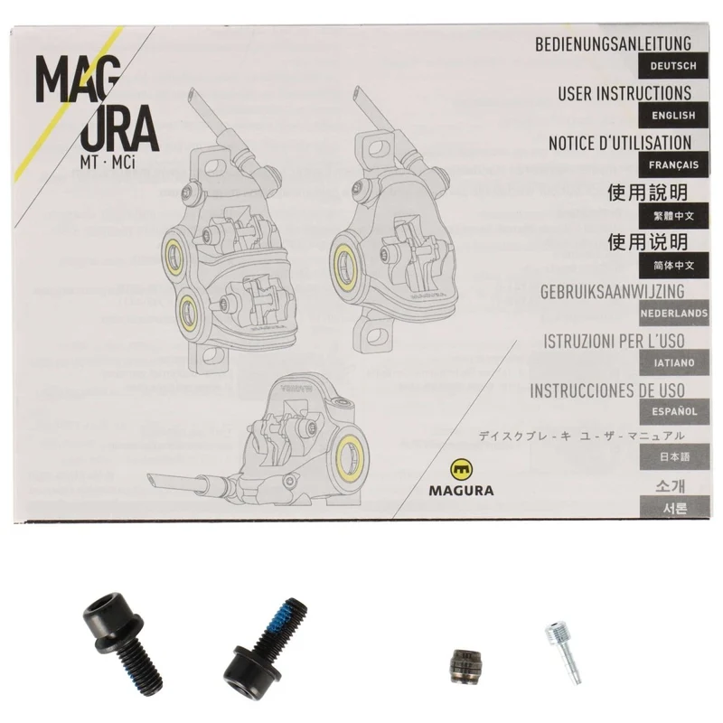 Magura MT4 Scheibenbremse Vorderrad oder Hinterrad (1600 mm Leitung)