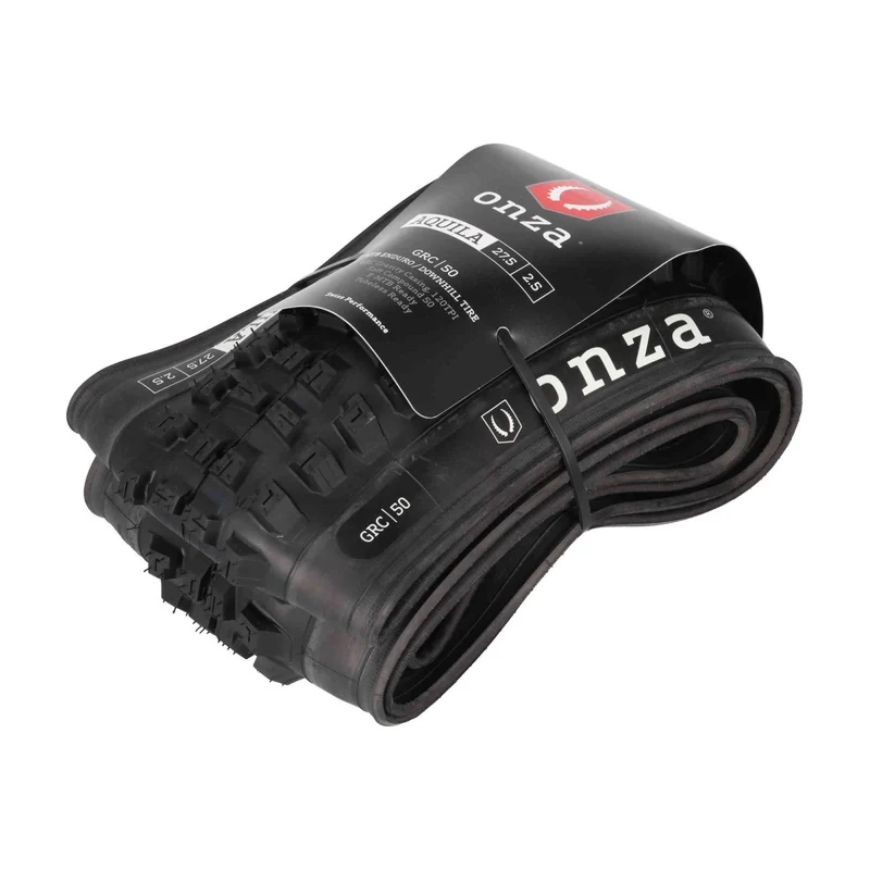 ONZA Aquila 27.5 x 2,50" GRC 120TPI Soft Compound 50 Tubless Ready Faltreifen Schwarz