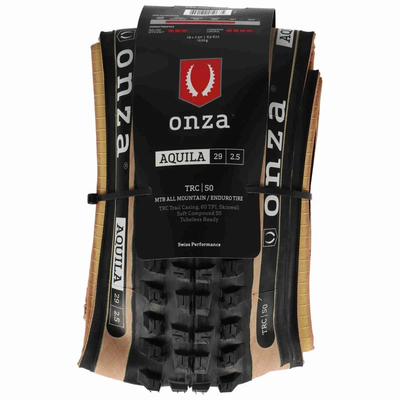 ONZA Aquila 29 x 2,50" TRC 60TPI Soft Compound 50 Tubless Ready Faltreifen Skinwall