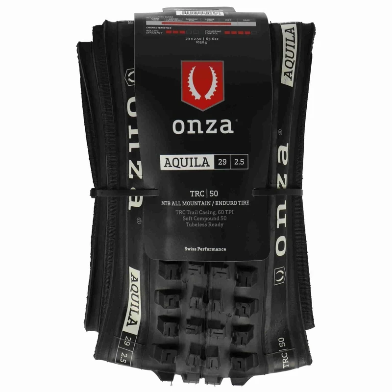 ONZA Aquila 29 x 2,50" TRC 60TPI Soft Compound 50 Tubless Ready Faltreifen Schwarz
