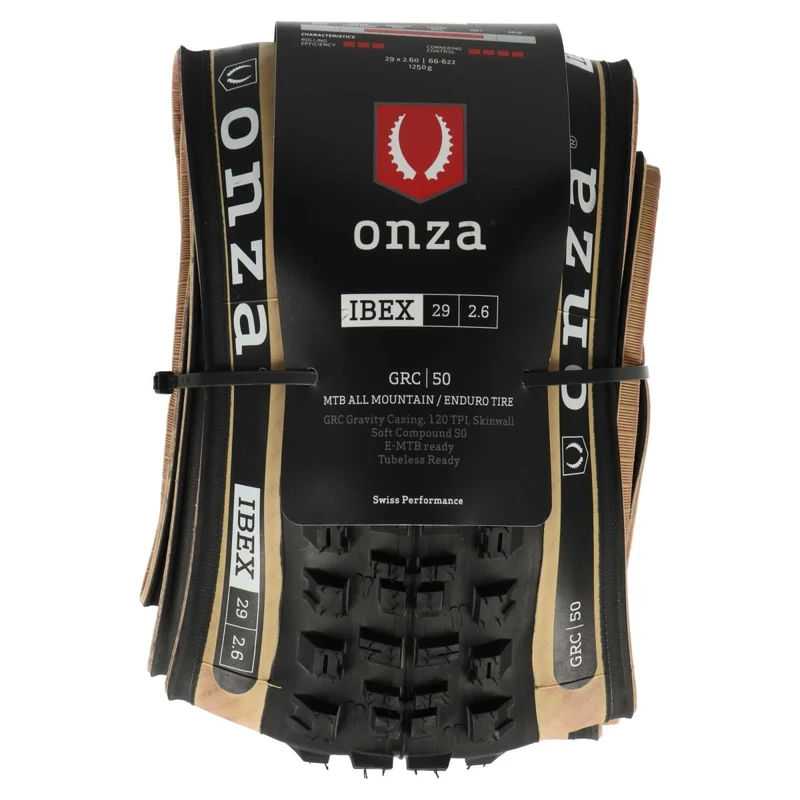 ONZA Ibex 29 x 2,60" GRC 120TPI Soft Compound 50 Tubless Ready Faltreifen Skinwall