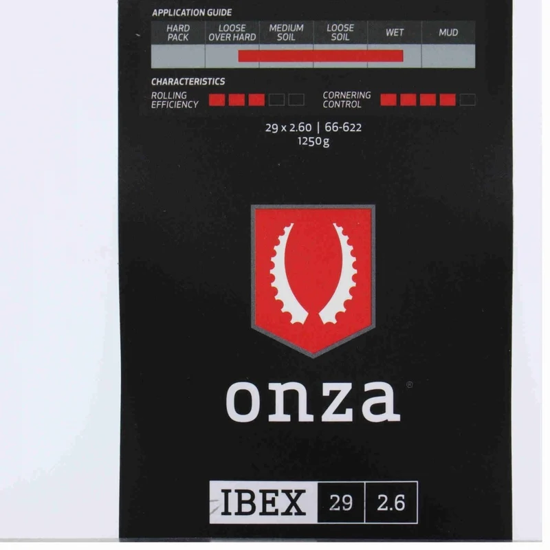 ONZA Ibex 29 x 2,60" GRC 120TPI Soft Compound 50 Tubless Ready Faltreifen Skinwall