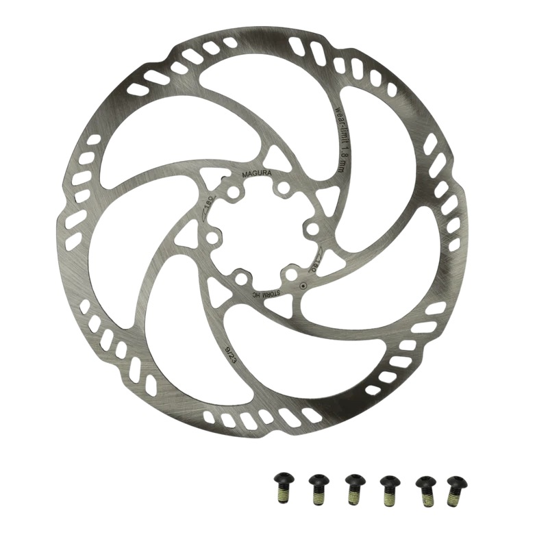 Magura Storm HC Bremsscheibe 180 mm | 6-Loch | hohe Bremskraft | MTB / E-MTB
