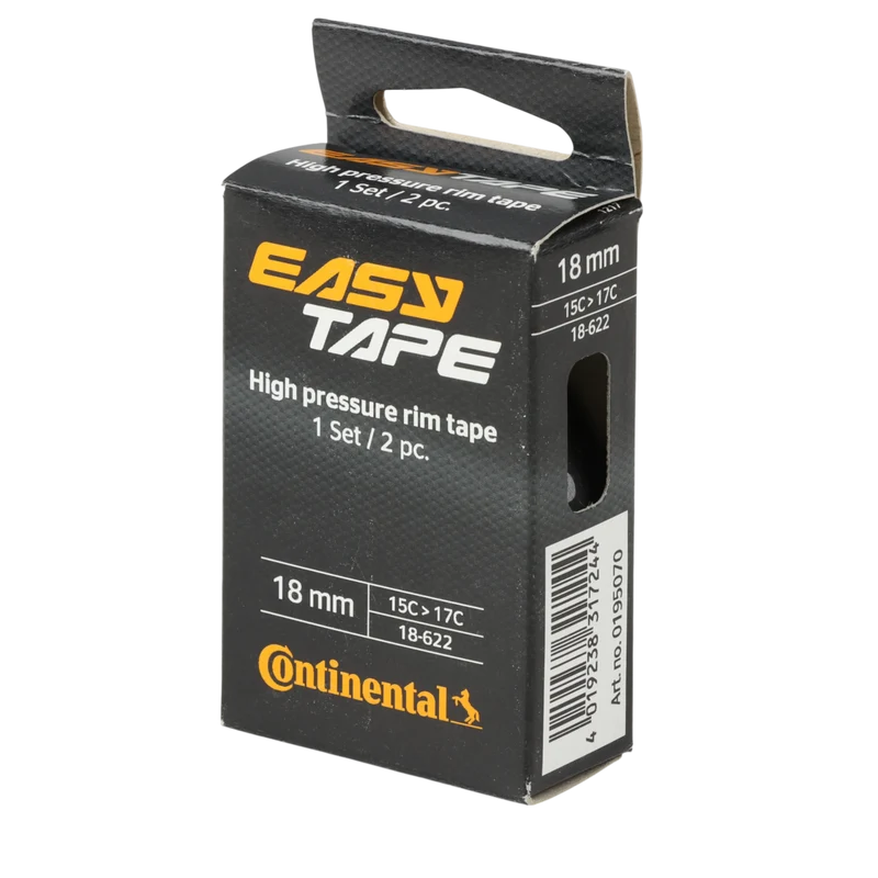Continental Felgenband Easy Tape High Pressure 18 mm 18-622 (2 Stück)
