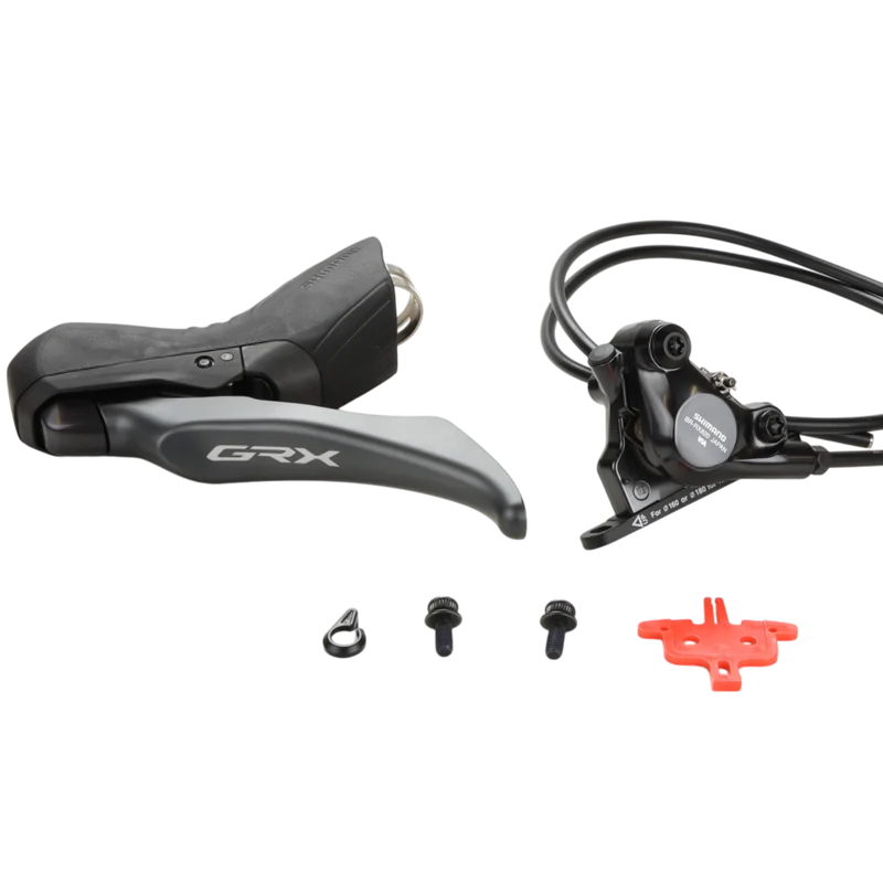 Shimano GRX Scheibenbremse BL-RX820 + BR-RX820 Set Flat Mount links (1x12-fach)