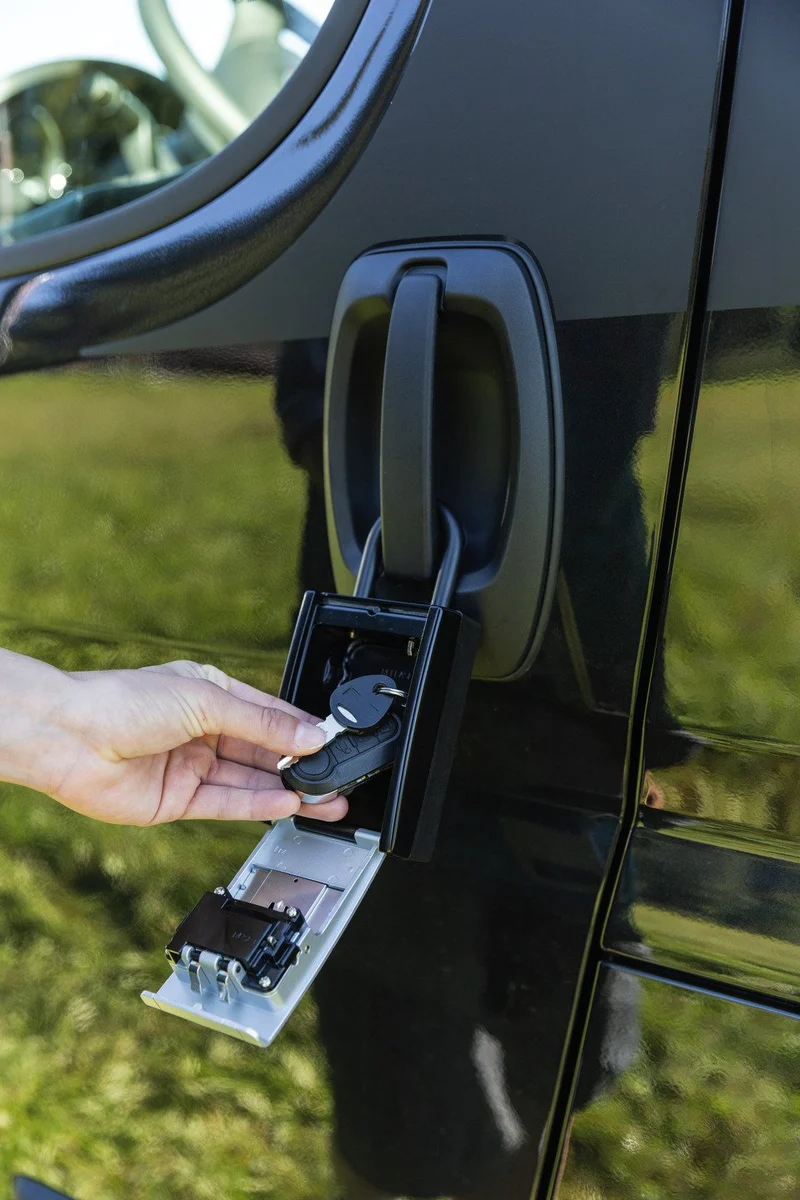 Abus Schlüsselbox KeyGarage 797 LED Bügel Schwarz/Silber