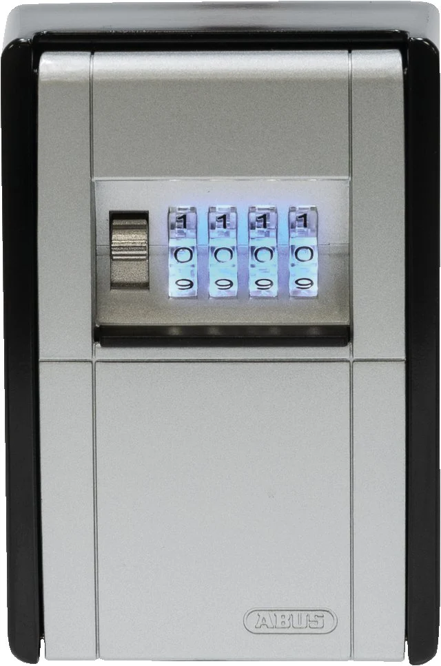 Abus Schlüsselbox KeyGarage 787 LED Wandmontage Schwarz/Silber