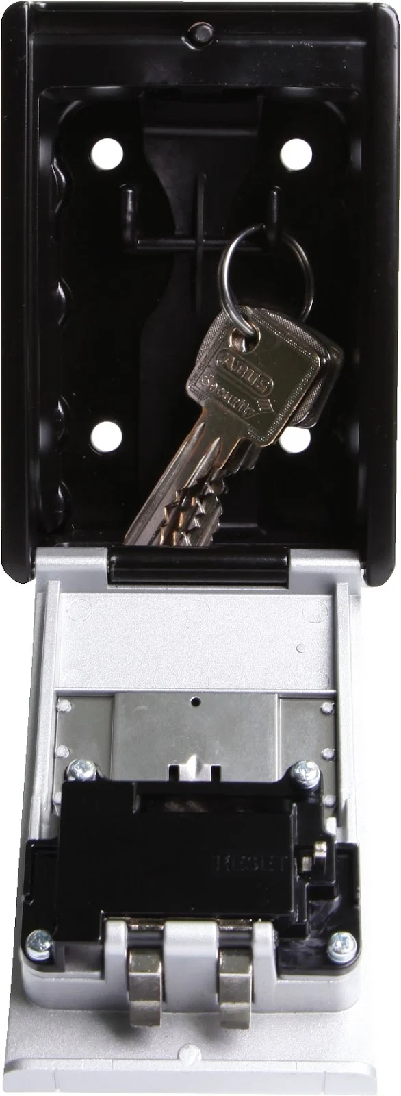 Abus Schlüsselbox KeyGarage 787 Big LED Wandmontage Schwarz/Silber
