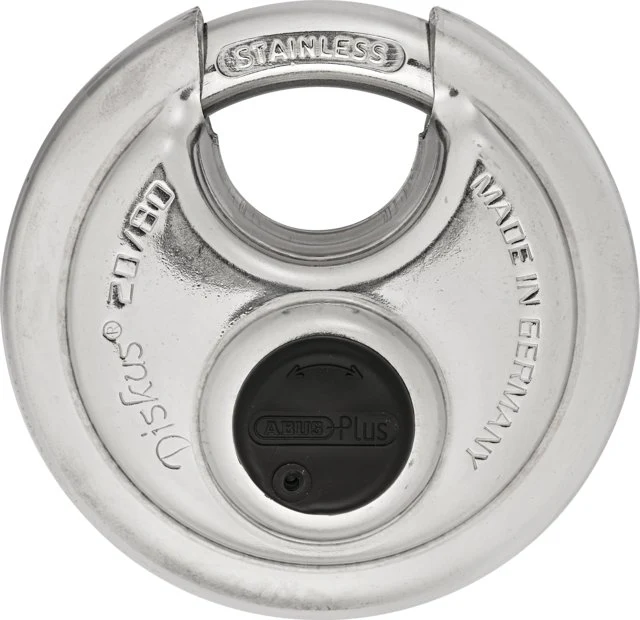 Abus Diskus Vorhängeschloss 20/80 KD Silber