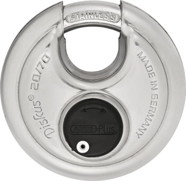 Abus Diskus Vorhängeschloss 20/70 KD Silber
