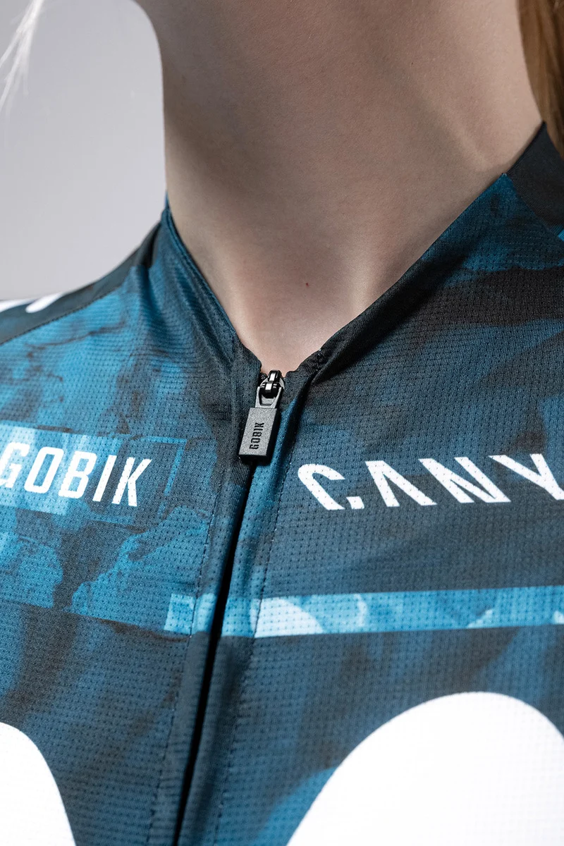 Gobik CX Pro 4.0 Kurzarmtrikot Unisex Movistar Team Gravel Squad 25
