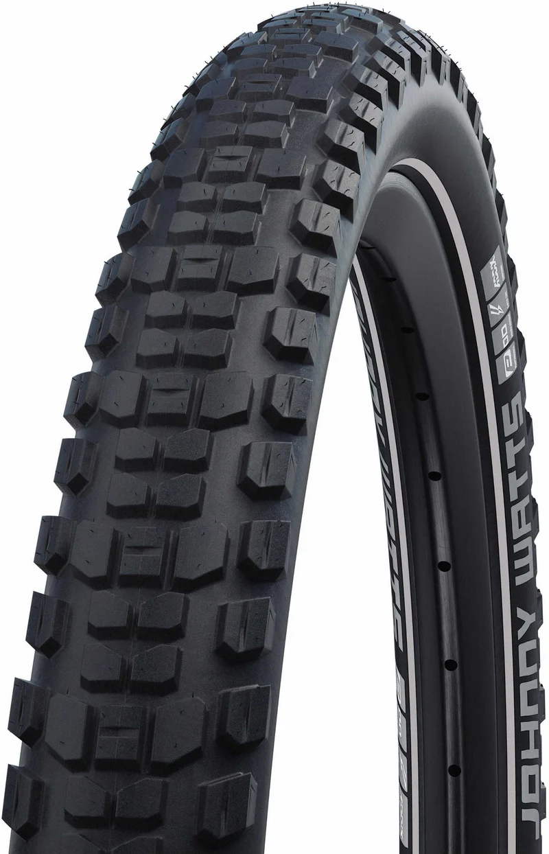 Schwalbe Johnny Watts Addix Perf, DD, GreenGuard,Tube, Drahtreifen 27,5" black-reflex