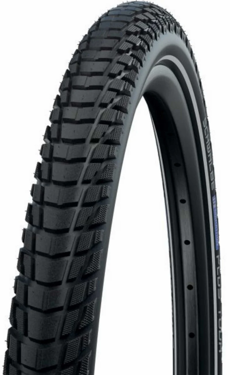 Schwalbe Marathon Plus Tour SmartGuard, Performance Line, TwinSkin Drahtreifen 26" Addix black-reflex 50-559