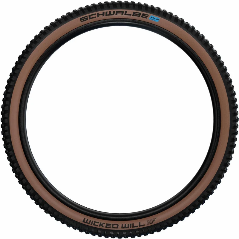 Schwalbe Wicked Will Super Ground, Evolution Line, TLE, SnakeSkin Faltreifen 27,5" Addix SpeedGrip bronze sidewall 62-584