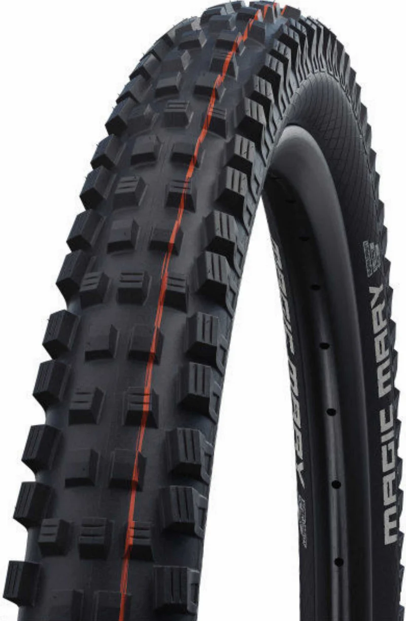 Schwalbe Magic Mary Super Ground, Evolution Line, TLE, SnakeSkin Faltreifen 27,5" Addix Soft schwarz 62-584