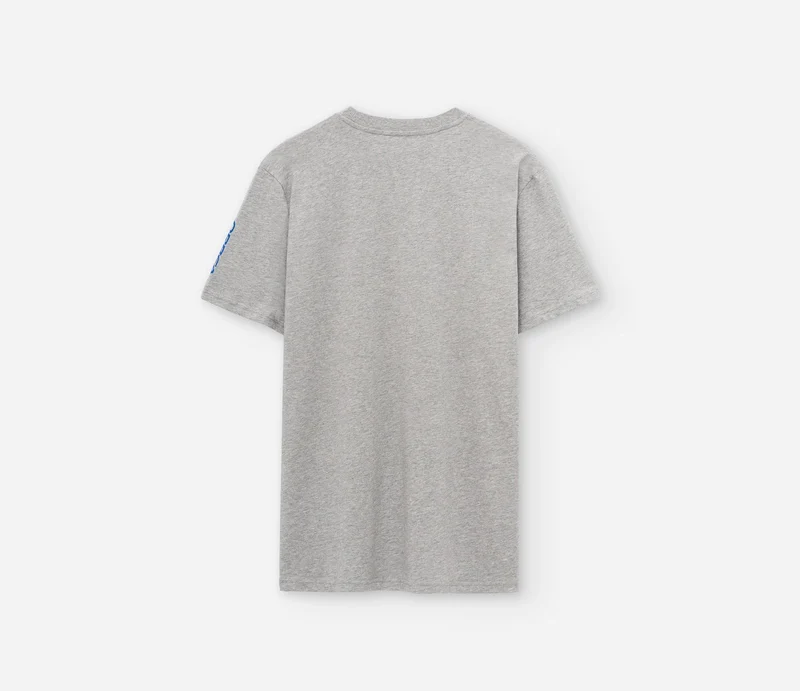 Orbea Draw The Line Grey Kurzarm-T-Shirt Unisex Grau